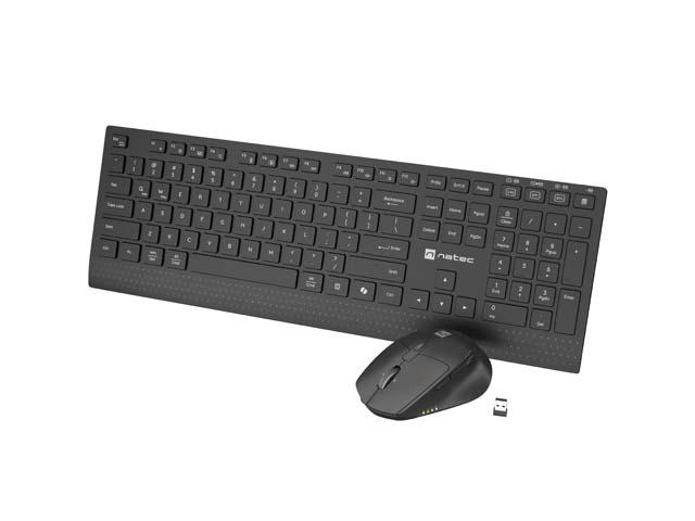 Kit Wireless tastatura si mouse NATEC STINGRAY 2