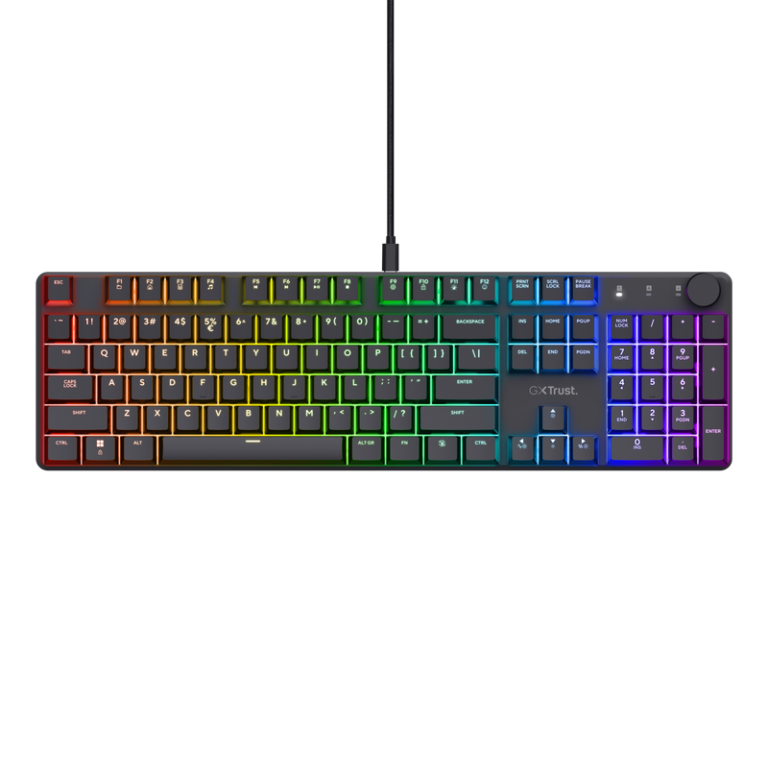 Tastatura mecanica Trust GXT 866 Torix cu fir