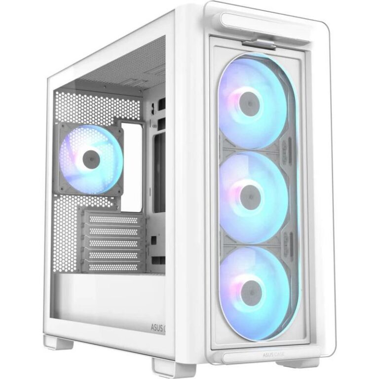 Carcasa ASUS A23 PLUS TG ARGB WHITE
