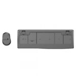 Kit tastatură și mouse wireless 2.4G Tastatură: cu rând independent de taste multimedia * Mod: 2.4G * Număr taste: 104 + 9 taste rapide * Material: ABS * Culoare: Negru * Chipset: Huntersun * Aspect: Orice aspect disponibil * Tip interfață: USB * Dimensiune: 442*152*25mm ; 440g * Baterie: 1*AAA (nu - imagine 5