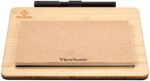 Tableta Grafica VIEWSONIC PF0730-I0WW, USB, lemn - imagine 4