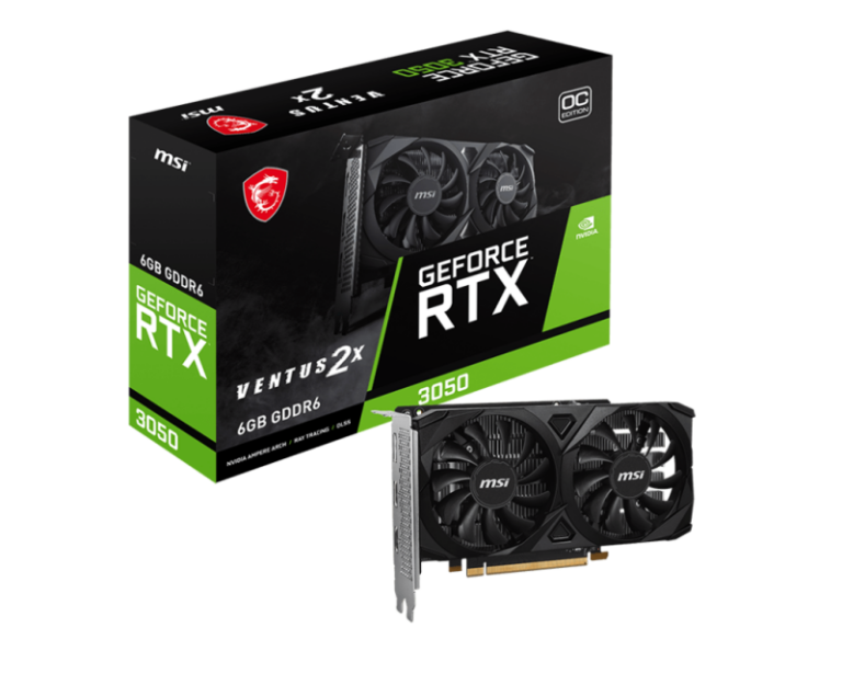 Placa video MSI GeForce RTX 3050
