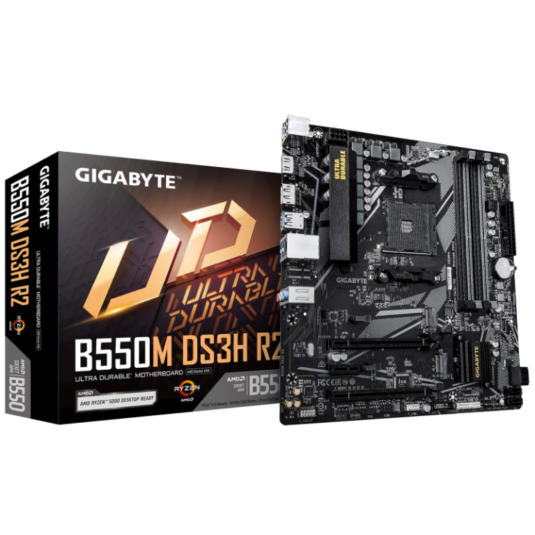 Placa de baza Gigabyte B550M DS3H R2