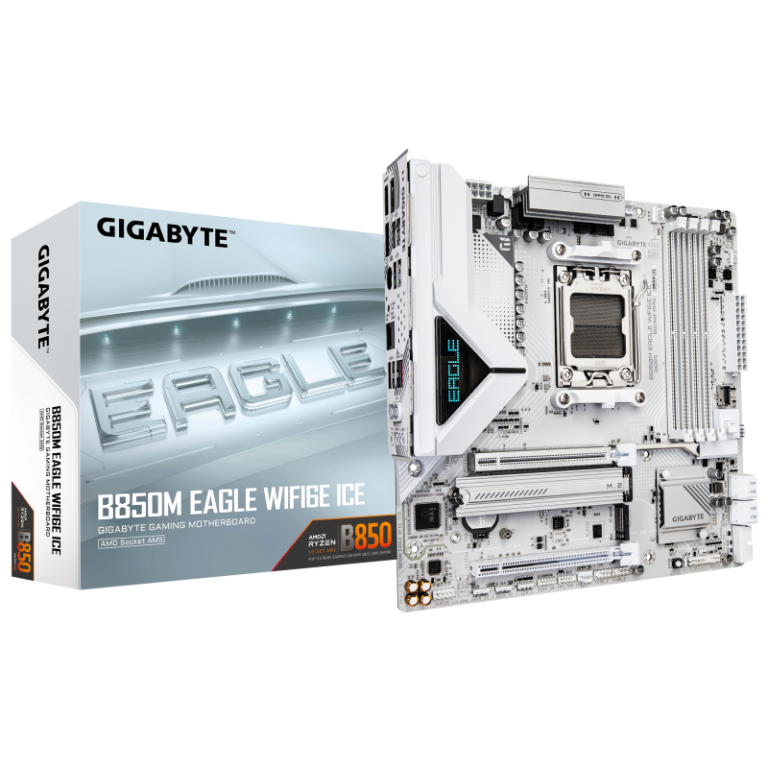 Placa de baza Gigabyte B850M EAGLE WIFI6E ICE