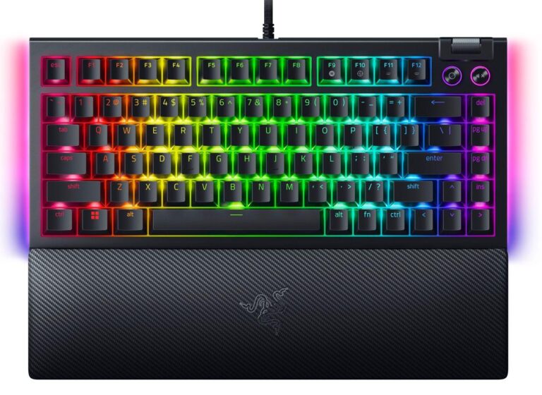 Tastatura Mecanica Gaming Razer BlackWidow V4 75%
