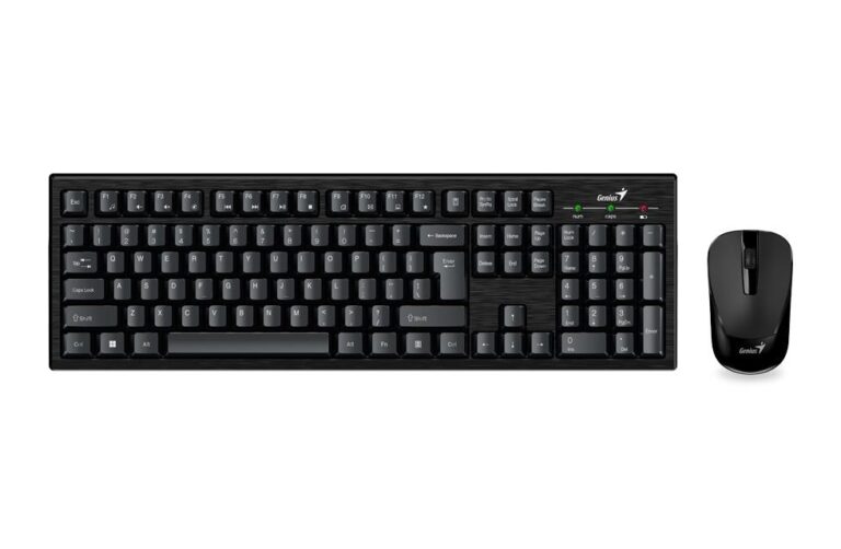 Kit wireless tastatura si mouse Genius KM-8101