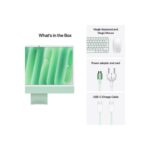 Apple iMAC 24" Retina 4.5k/ Apple M4 (CPU 8-core, GPU 8-core, Neural Engine16-core)/16GB/256GB - Green - INT KB (2024) - imagine 4