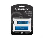 Memorie USB Kingston Keypad 200 32 GB, USB 3.2, Albastru - imagine 4