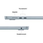 MacBook Air 15.3" Retina/Apple M5 (CPU 10-core, GPU 10-core, NeuralEngine16-core)/32GB/512GB - Sky Blue - US English KB (No Adapter)  - 2026 (CTO from MDVQ4RO/A) - imagine 4