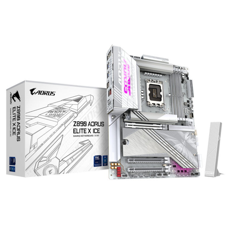 Placa de baza Gigabyte Z890 AORUS ELITE X ICE