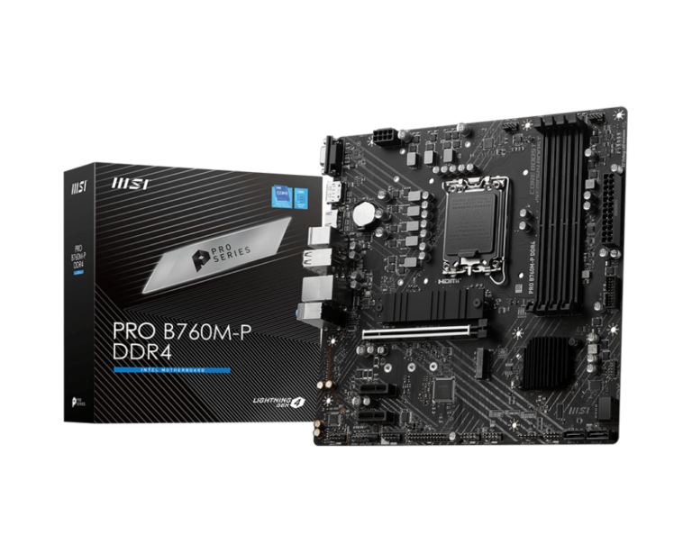 Placa de baza MSI PRO B760M-P DDR4