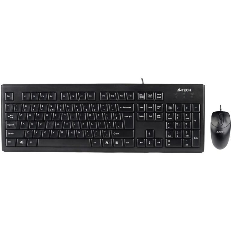 Kit Wired tastatura si mouse A4TECH KRS-8372