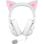 Casti Gaming Head-band Razer Kraken Kitty V2, Wired, Noise Canceling, Alb - imagine 5
