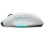 Mouse Gaming Wireless DELL AW620M, 26000 dpi, Lunar Light - imagine 4