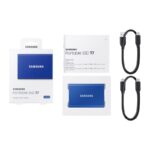 SSD Extern Samsung T7  2TB  Blue  USB 3.1 - imagine 4