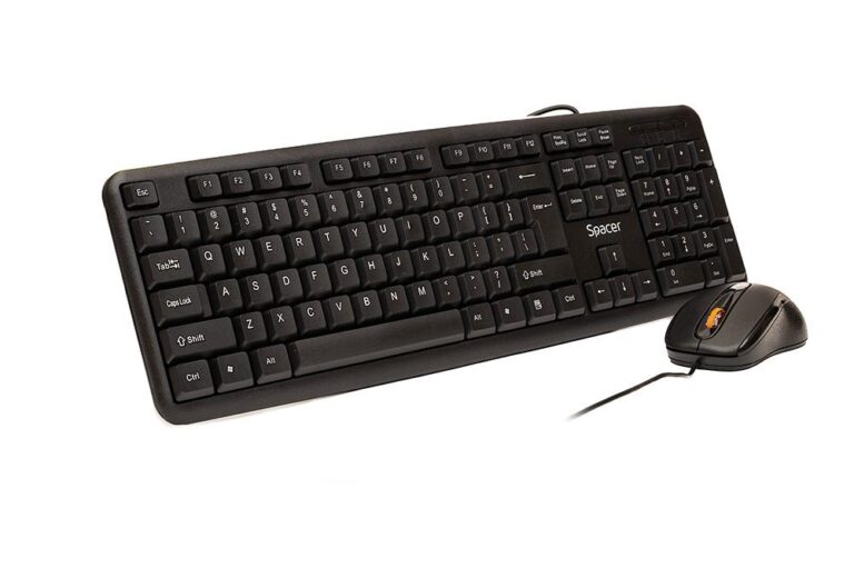 Kit Wired tastatura si mouse SPACER SPDS-S6201